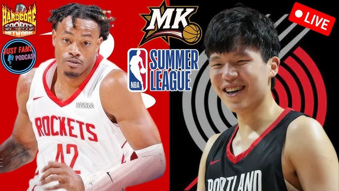 NBA夏季联赛开拓者vs火箭分析 CBA旧将阿姆斯vs杨瀚森！