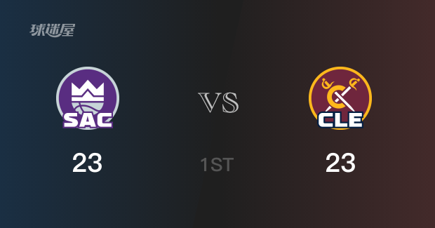 NBA常规赛：骑士以23-23战平国王，结束首节