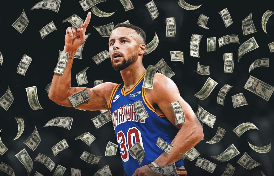 NBA新季薪水榜：库里5960万美元连续9季第一 詹姆斯无缘前十