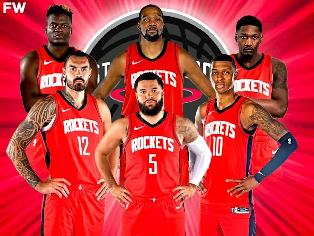 恐怖的阵容深度 ESPN对火箭休赛期操作评级为A！引进杜兰特，签下芬尼史密斯
