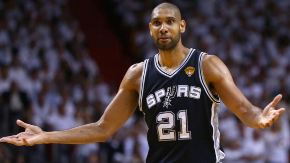 NBA球员在单一球队效力期间，常规赛与季后赛的总胜场数排名前十榜单 邓肯登顶榜首