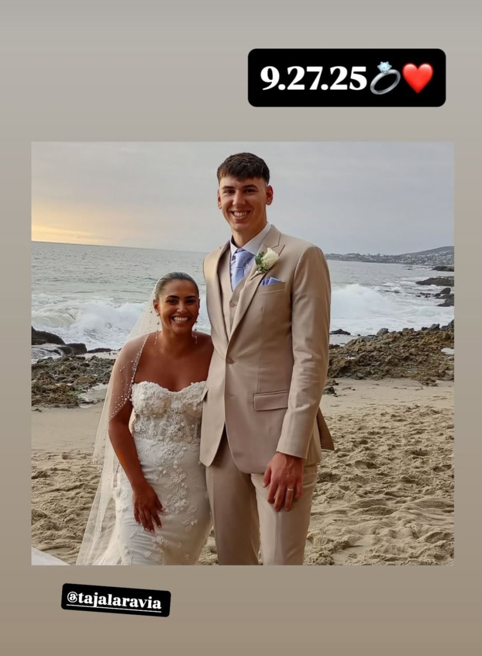湖人新援宣布正式完婚！与妻子结识于选秀试训 相恋三年修成正果