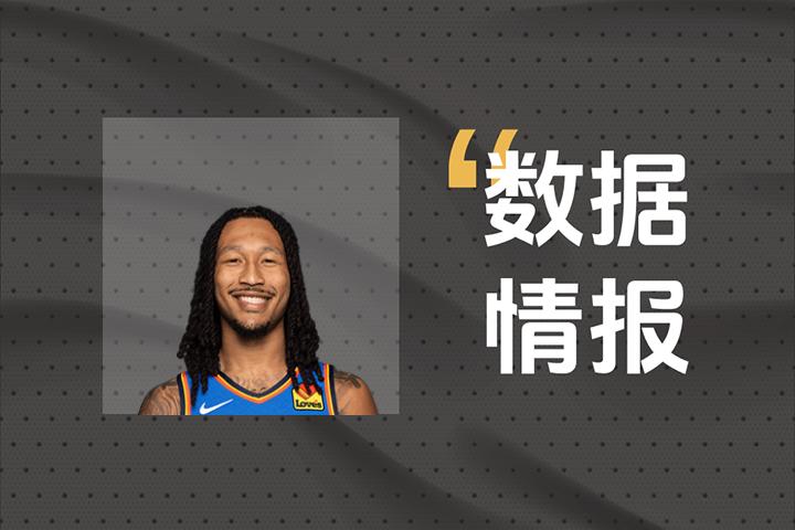 打得不错！雷霆J-威廉姆斯上半场出战20分钟砍下11分3板