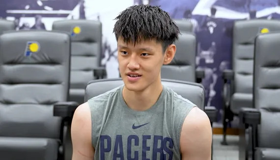 小波特：曾凡博在训练中的表现非常亮眼，坚信他完全有能力立足NBA赛场