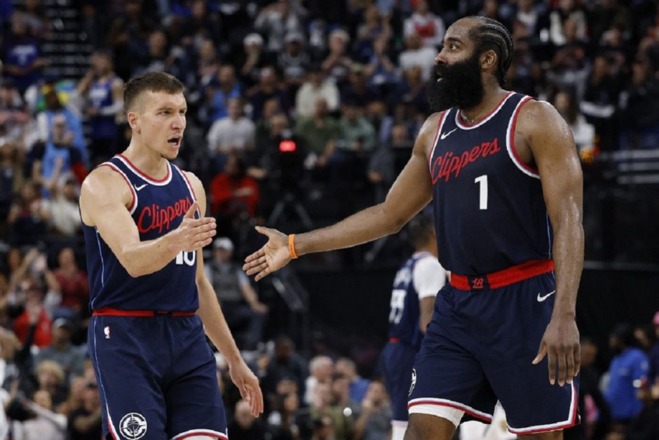 NBA季前赛广州龙狮vs快船首发名单出炉！哈登、博格达、伦纳德、小琼斯、祖巴茨