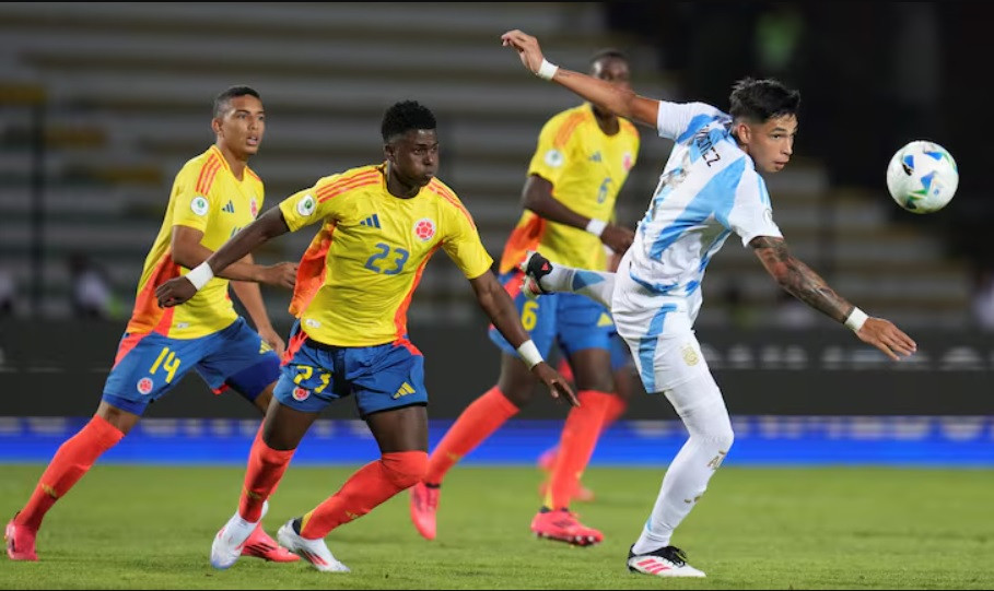 哥伦比亚U20vs法国U20