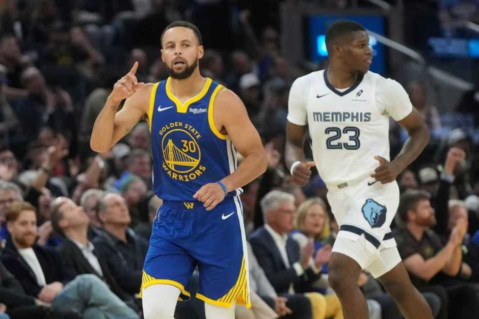 NBA常规赛录像回放完整版-灰熊vs勇士全场回放(10.28)莫兰特空砍23+9 NBA常规赛录像回放完整版-灰熊vs勇士全场回放(10.28)莫兰特空砍23+9