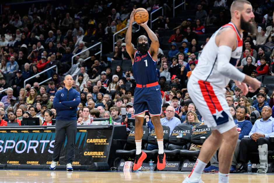 哈登谈快船惨败勇士:我们没有投进球,就这么简单 哈登谈快船惨败勇士:我们没有投进球,就这么简单