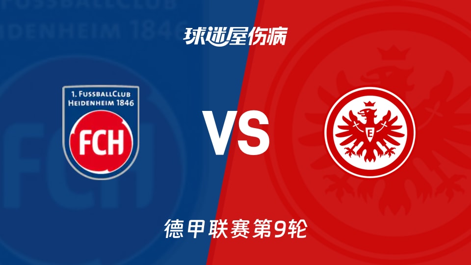 海登海姆vs法兰克福伤病