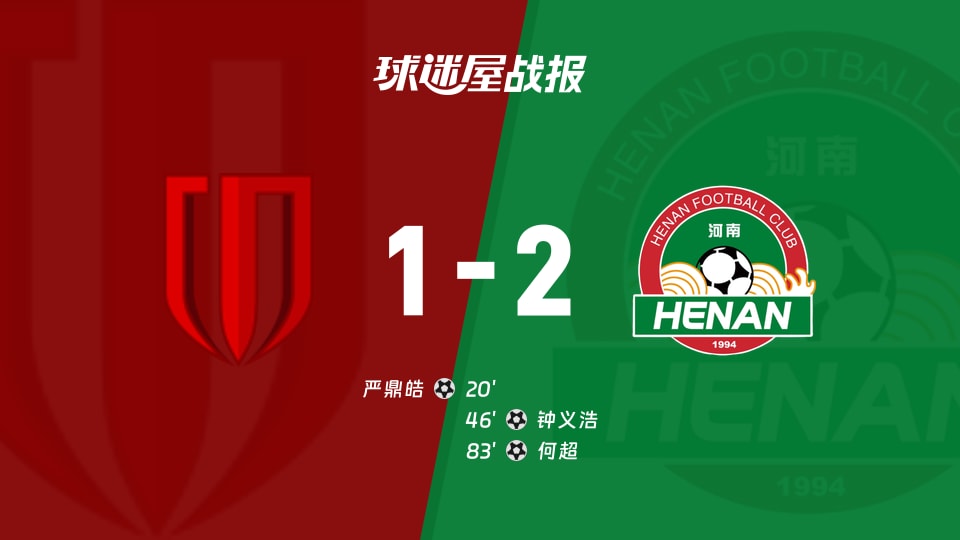 成都蓉城vs河南队比赛结果