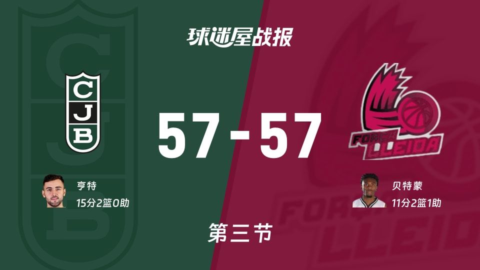 尤文图德vs莱里达第三节战报