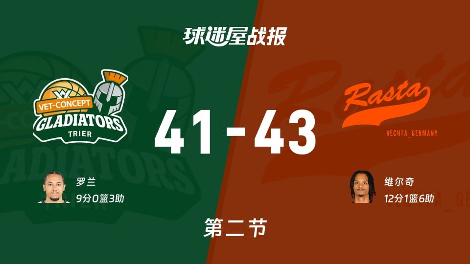 特里尔vs维切塔第二节战报