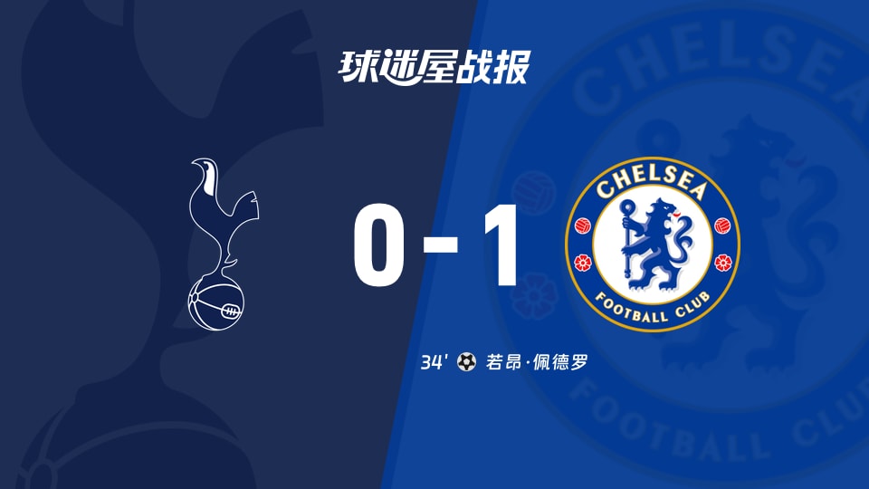 热刺vs切尔西比赛结果