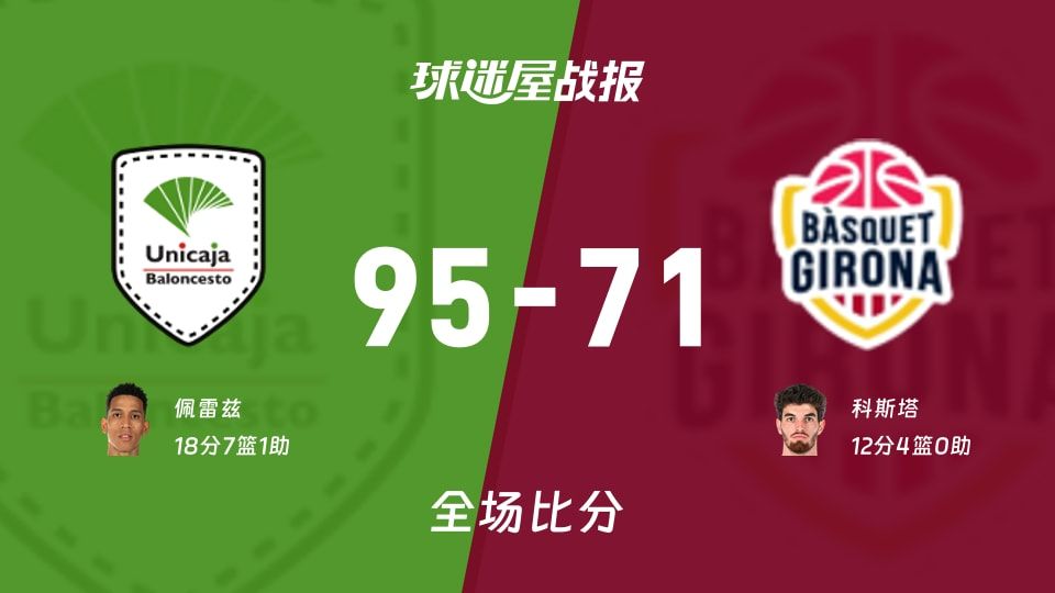 马拉加vs吉罗纳战报