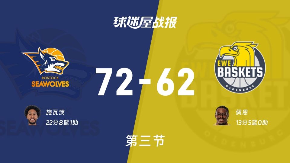 罗斯托克vs奥尔登堡第三节战报