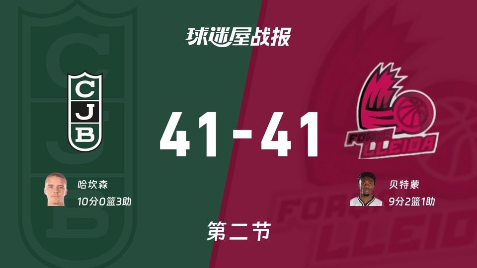 尤文图德vs莱里达第二节战报