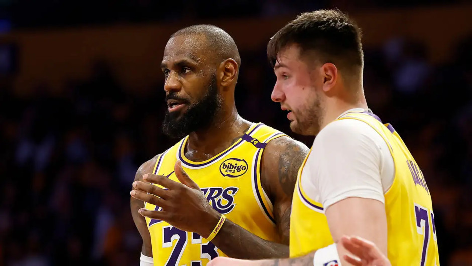 詹姆斯和东契奇同时缺阵的4场比赛中，湖人能取得3胜1负的战绩