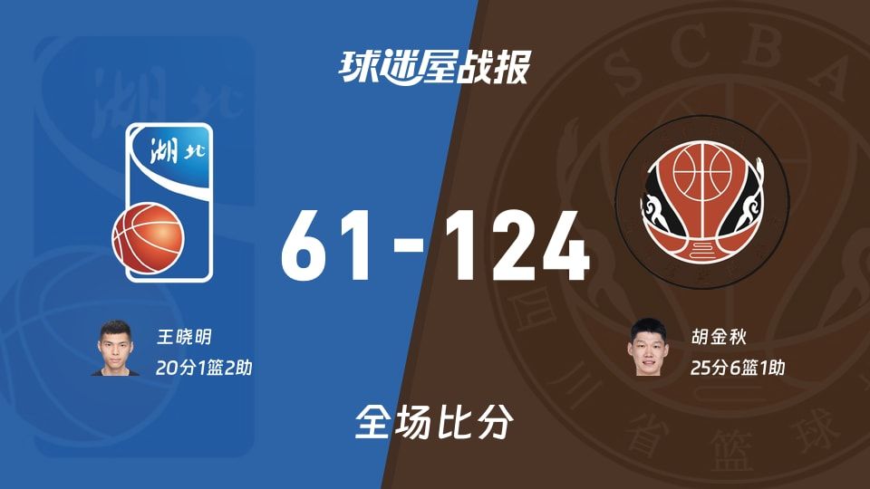 湖北vs四川战报