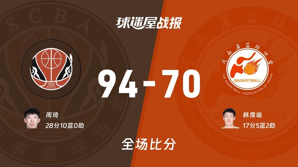 四川vs河南战报