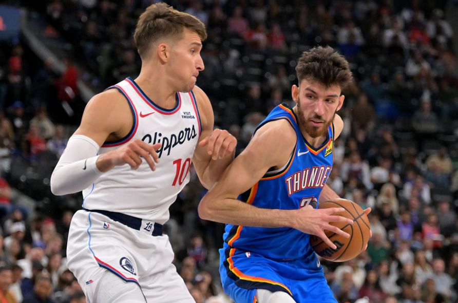 NBA回放全场录像高清：常规赛雷霆vs快船（11月5日）雷霆豪取8连胜！