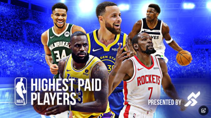 NBA新赛季收入TOP20:詹姆斯居首库里杜兰特二三 均超1亿美元 NBA新赛季收入TOP20:詹姆斯居首库里杜兰特二三 均超1亿美元