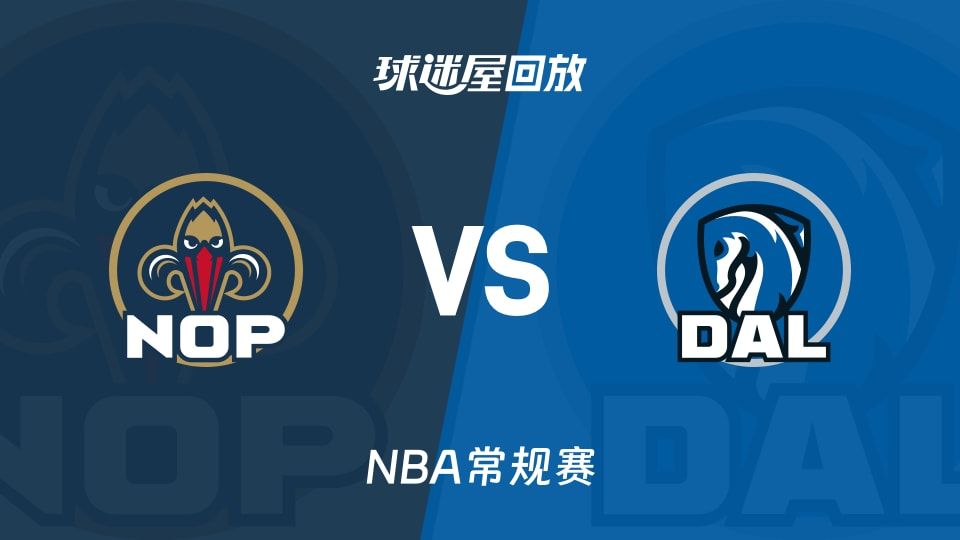 鹈鹕vs独行侠回放