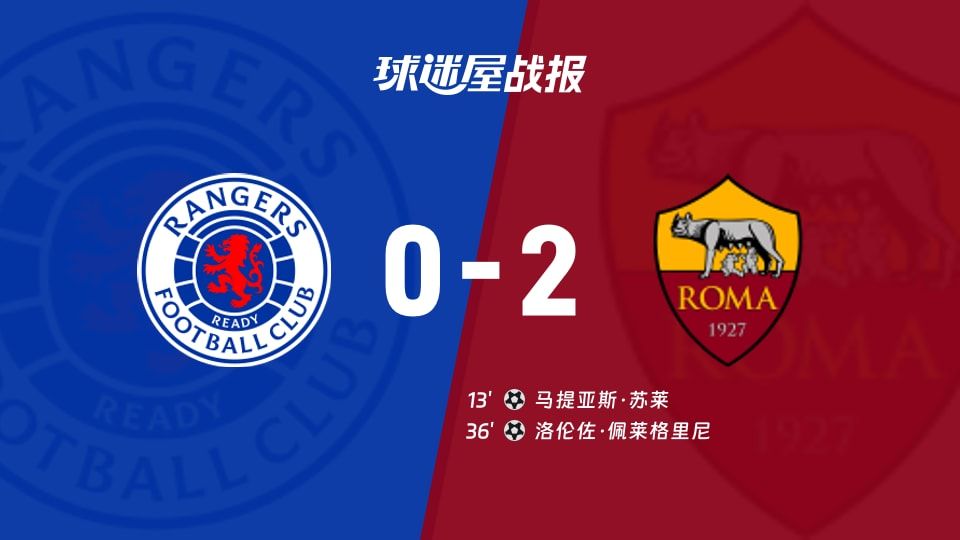 流浪者vs罗马比赛结果