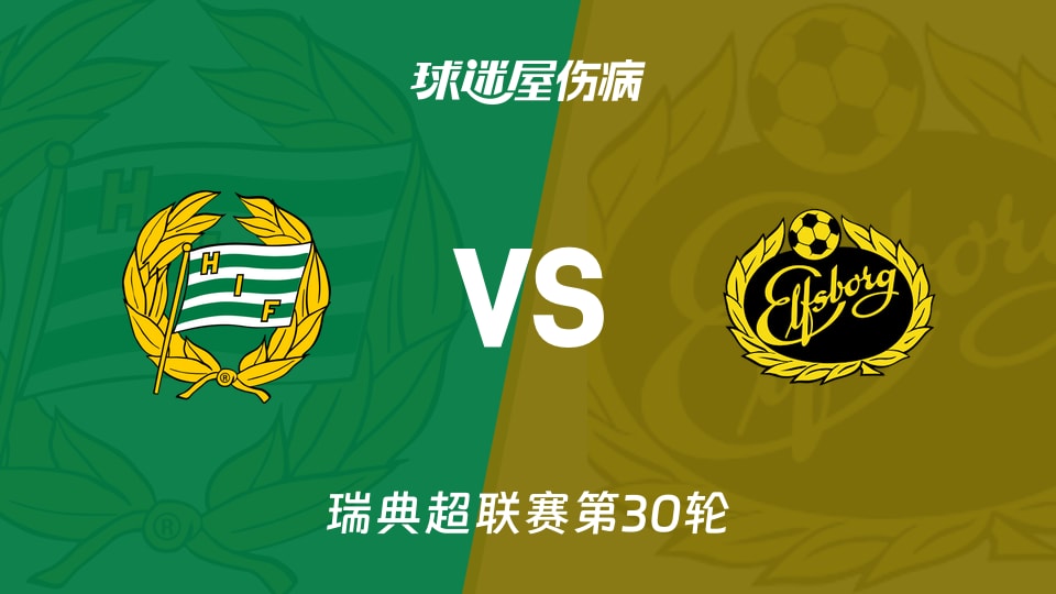 【瑞典超】哈马比vs埃尔夫斯堡伤病名单最新(2025年11月09日)