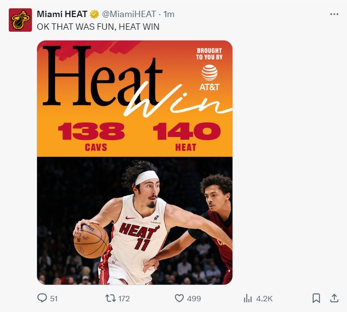 0.4秒空接暴扣绝杀!养生曼巴迎热火生涯之夜 美记赞斯波施展魔法 0.4秒空接暴扣绝杀!养生曼巴迎热火生涯之夜 美记赞斯波施展魔法