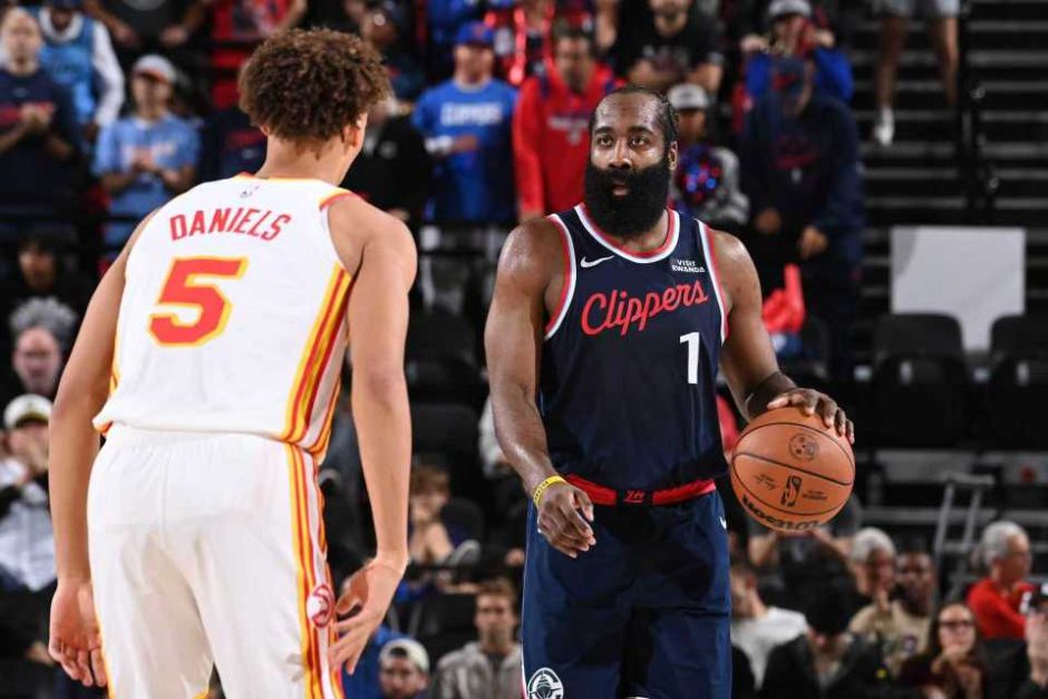 快船多惨：哈登35+三双难阻5连败 10战7败跌西部倒数第三