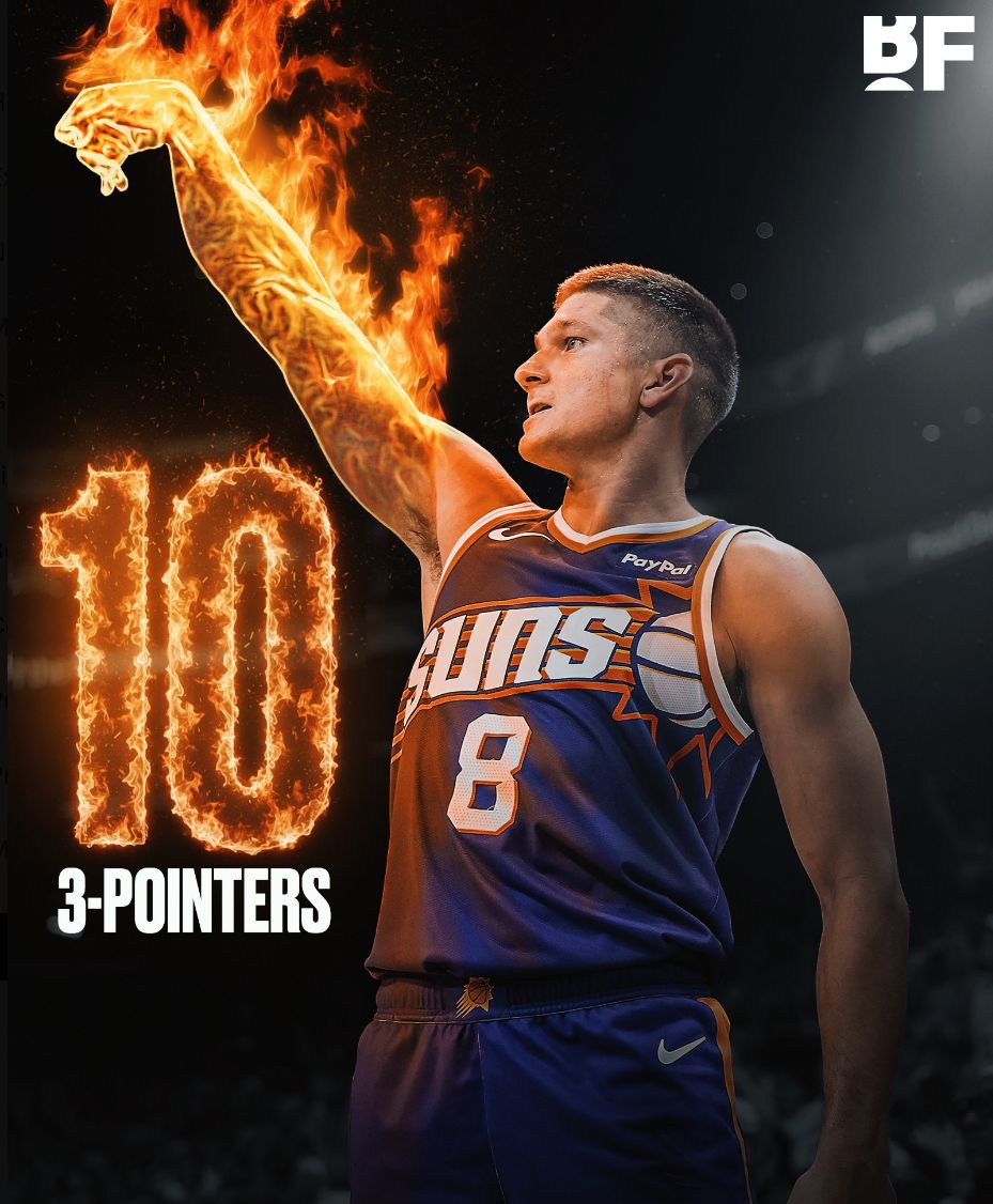 队史首人！阿伦42+10三分生涯夜降临 官推疯狂打Call球迷连连呐喊