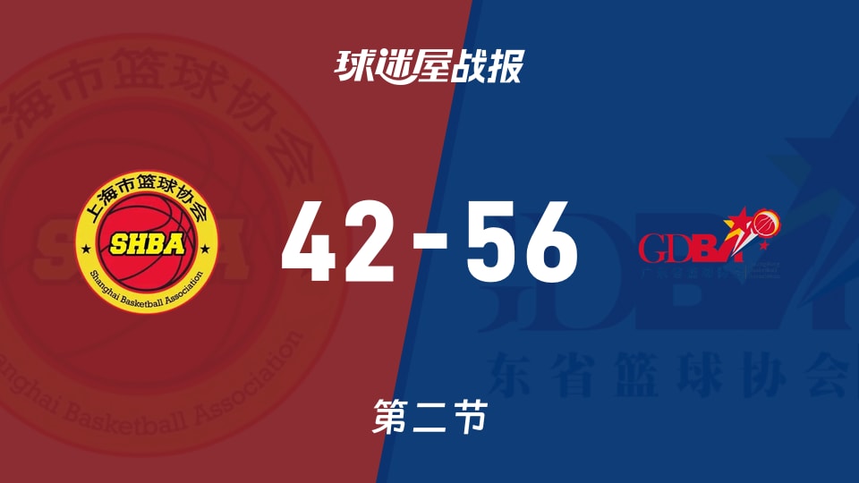 全运女篮杯赛：广东女篮半场领先上海女篮14分