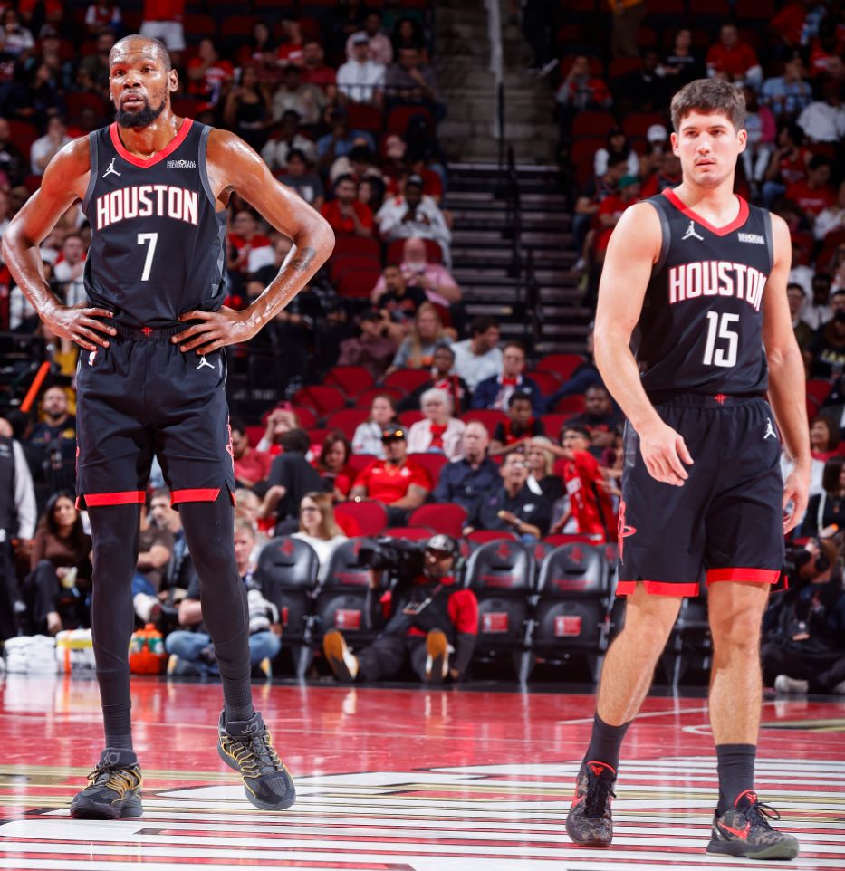 火箭三连胜！奥科吉先发9战8胜成福星 杜兰特30+5申京三分成杀招