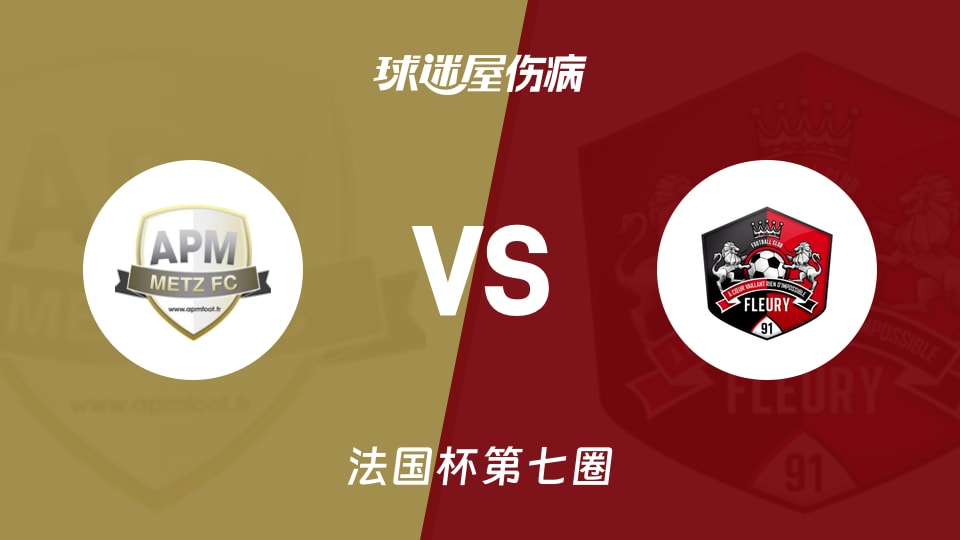 【法国杯】APM梅斯vs弗勒里梅洛吉斯伤病名单最新(2025年11月16日)
