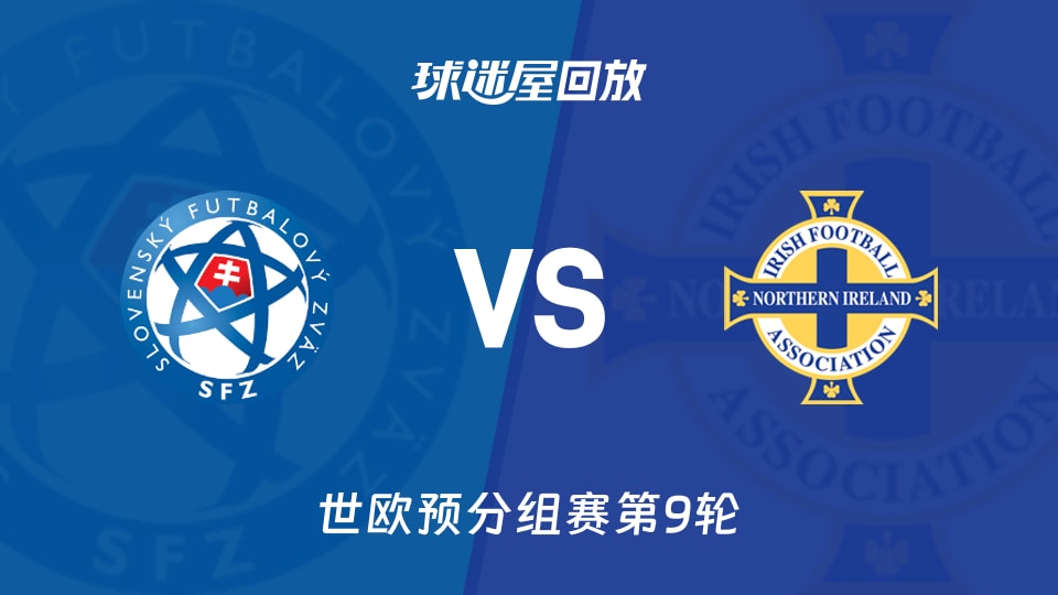 斯洛伐克vs北爱尔兰回放录像【2025年11月15日】