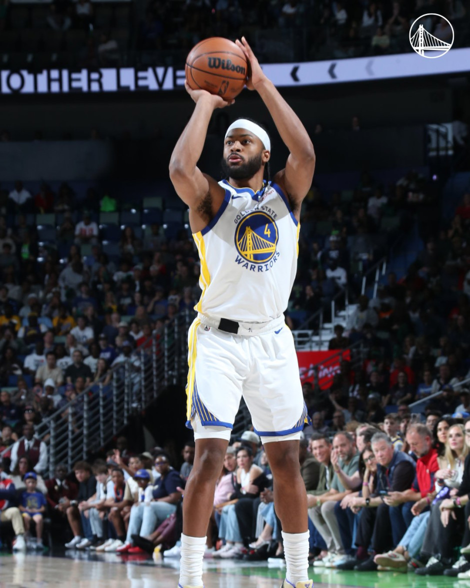 NBA回放全场录像高清：常规赛勇士vs鹈鹕（11月17日）穆迪32+4生涯新高