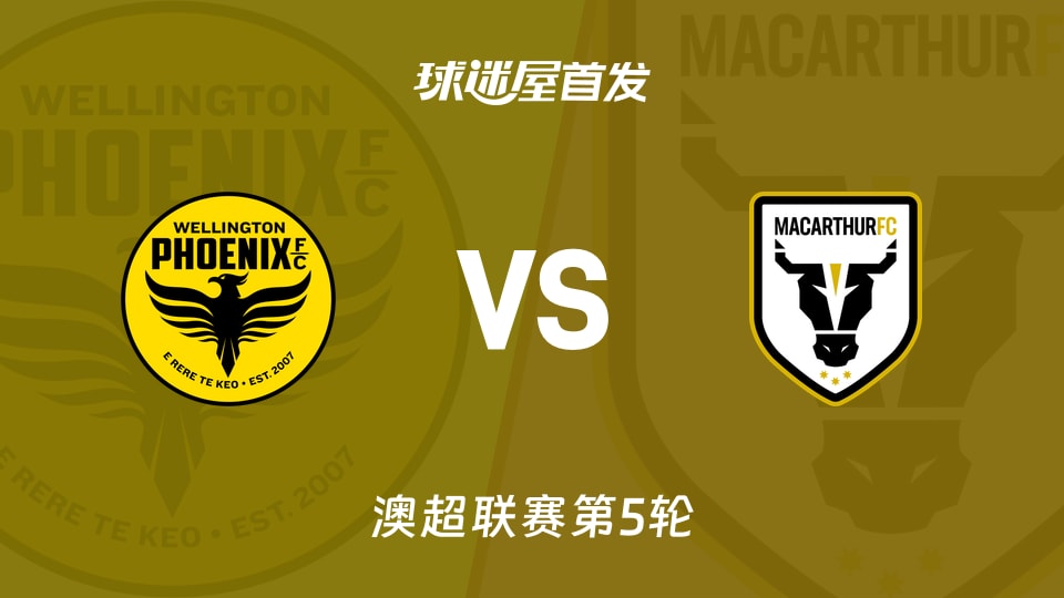 【澳超】惠灵顿凤凰vs麦克阿瑟FC首发阵容名单(2025年11月22日)