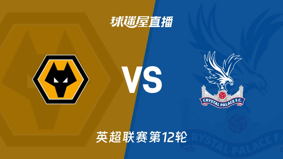 【英超联赛第12轮】狼队vs水晶宫直播在线观看(2025年11月22日)