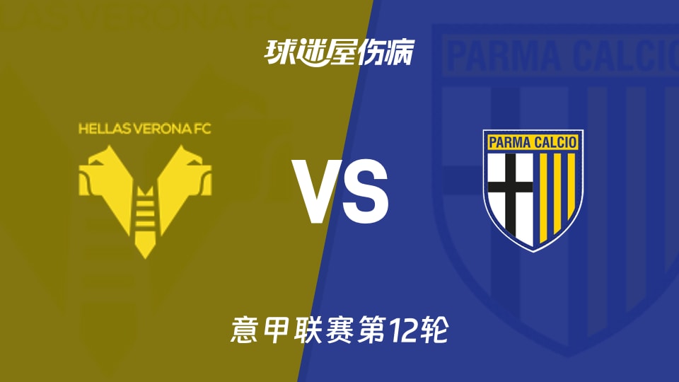 【意甲】维罗纳vs帕尔马伤病名单最新(2025年11月23日)