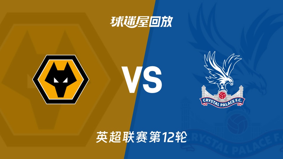 狼队vs水晶宫回放录像【2025年11月22日】