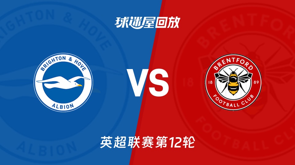 布莱顿vs布伦特福德回放录像【2025年11月22日】