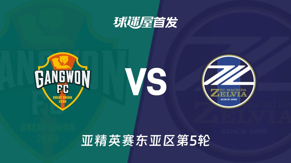 【亚精英赛】江原FCvs町田泽维亚首发阵容名单(2025年11月25日)