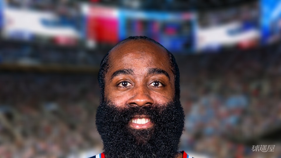 NBA每日失误王：詹姆斯·哈登5失误(2025年11月26日)