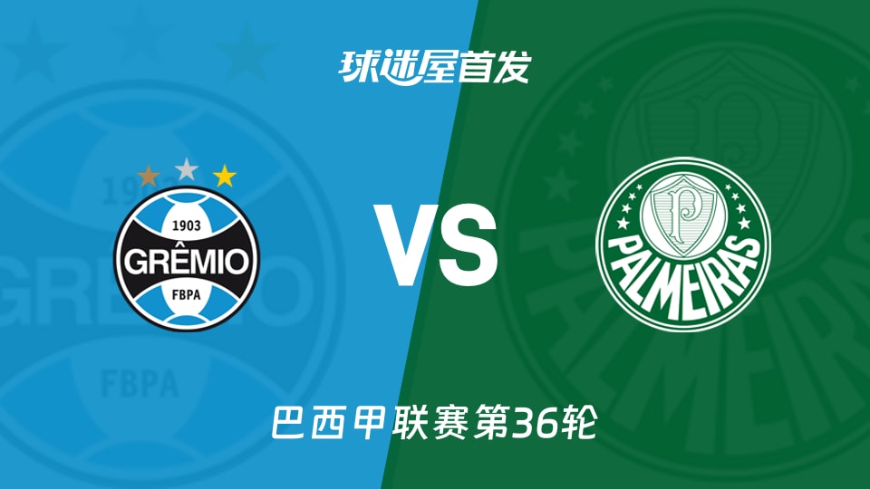 【巴西甲】格雷米奥vs帕尔梅拉斯首发阵容名单(2025年11月26日)
