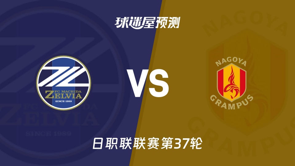 日职联比赛前瞻：町田泽维亚vs名古屋鲸鱼预测分析(2025年11月30日)