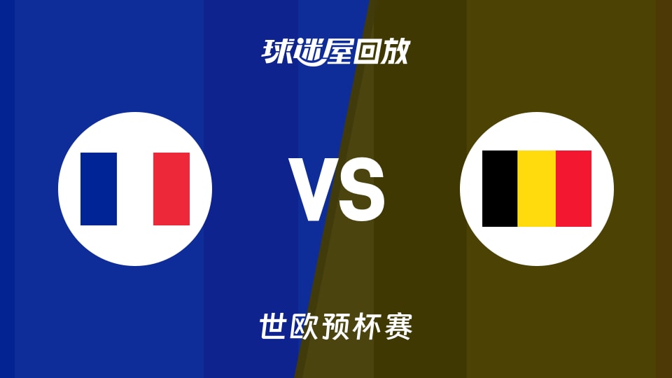 【世欧预第一阶段】法国vs比利时录像回放在线观看(2025年11月29日)