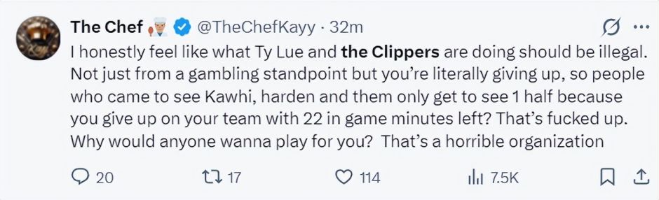 快船16战14负登全美热搜:湖媒幸灾乐祸 球迷呼吁调查卢 美记建议交易__快船16战14负登全美热搜:湖媒幸灾乐祸 球迷呼吁调查卢 美记建议交易