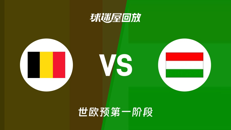 【世欧预第一阶段】比利时vs匈牙利录像回放在线观看(2025年12月02日)