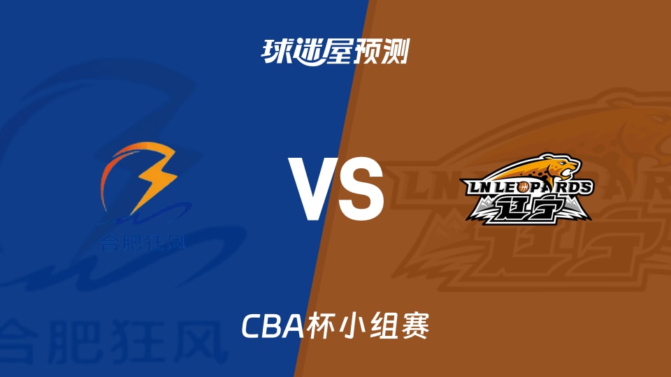 CBA杯比赛前瞻：合肥狂风峻茂vs辽宁预测分析(2025年12月04日)