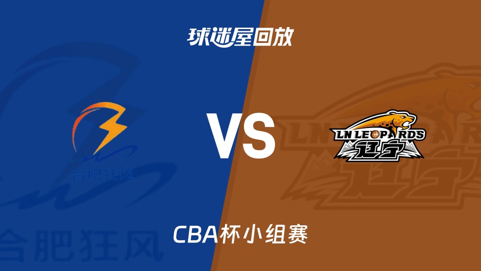 合肥狂风峻茂vs辽宁回放录像【2025年12月04日】